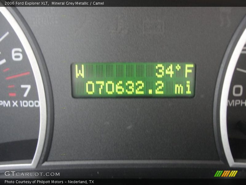 Mineral Grey Metallic / Camel 2006 Ford Explorer XLT