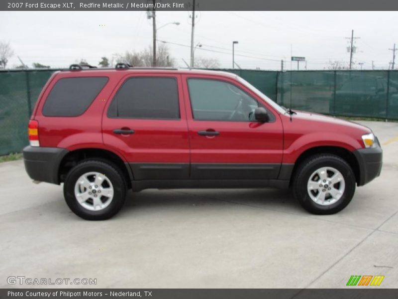 Redfire Metallic / Medium/Dark Flint 2007 Ford Escape XLT