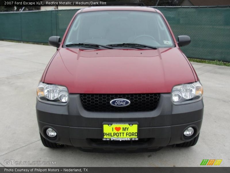 Redfire Metallic / Medium/Dark Flint 2007 Ford Escape XLT