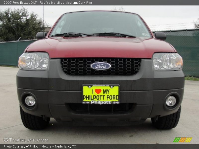 Redfire Metallic / Medium/Dark Flint 2007 Ford Escape XLT