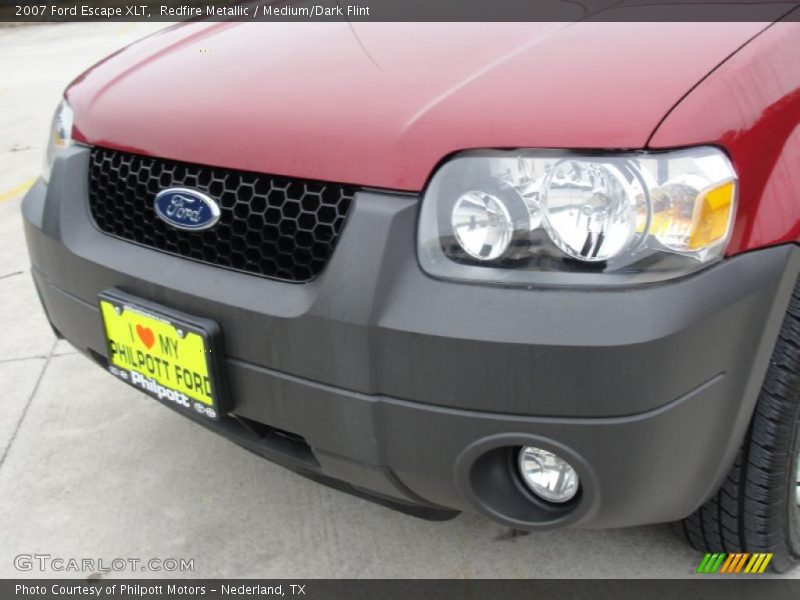 Redfire Metallic / Medium/Dark Flint 2007 Ford Escape XLT