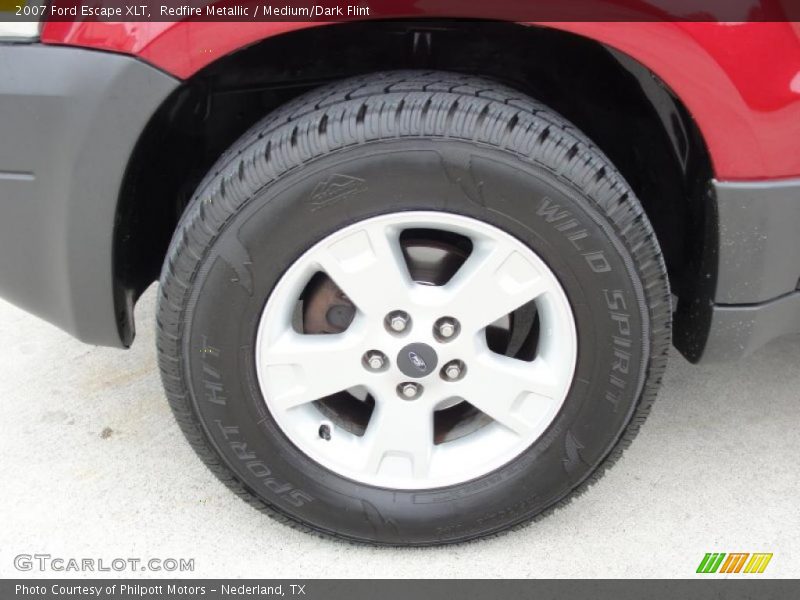 Redfire Metallic / Medium/Dark Flint 2007 Ford Escape XLT