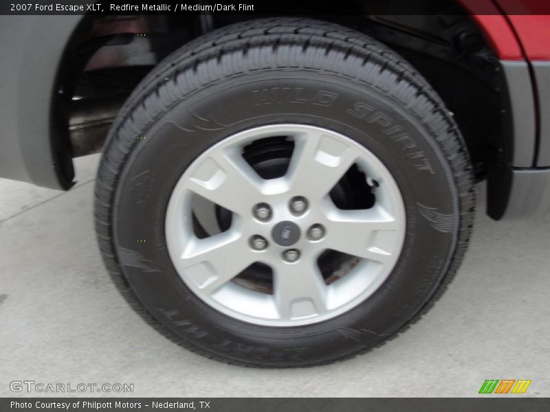 Redfire Metallic / Medium/Dark Flint 2007 Ford Escape XLT