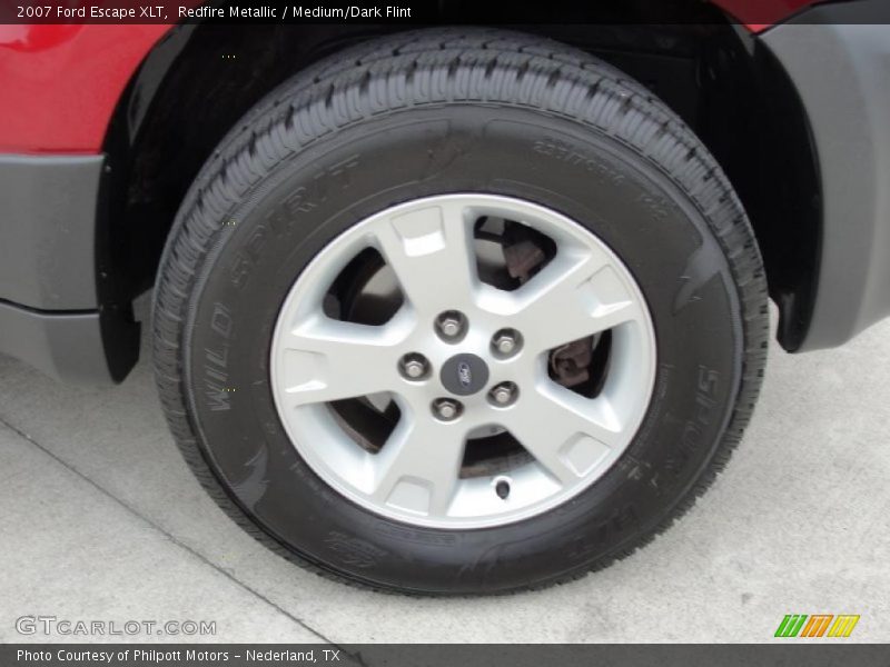 Redfire Metallic / Medium/Dark Flint 2007 Ford Escape XLT