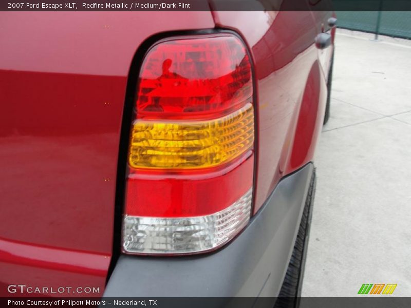Redfire Metallic / Medium/Dark Flint 2007 Ford Escape XLT