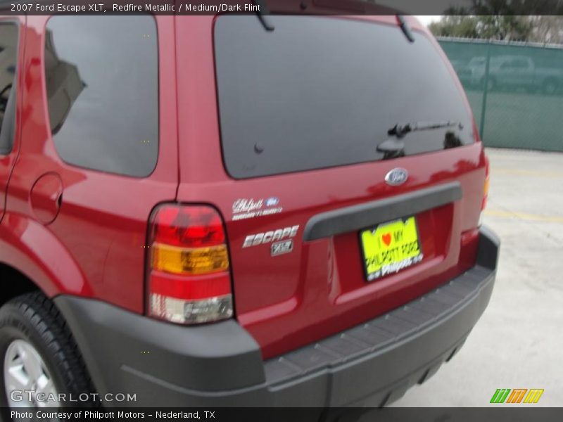 Redfire Metallic / Medium/Dark Flint 2007 Ford Escape XLT
