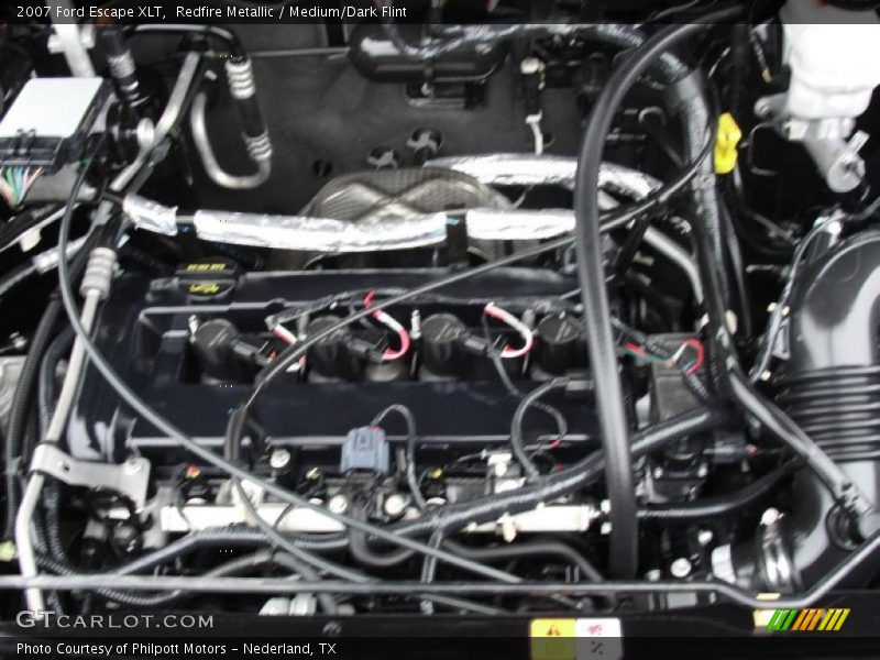 Redfire Metallic / Medium/Dark Flint 2007 Ford Escape XLT
