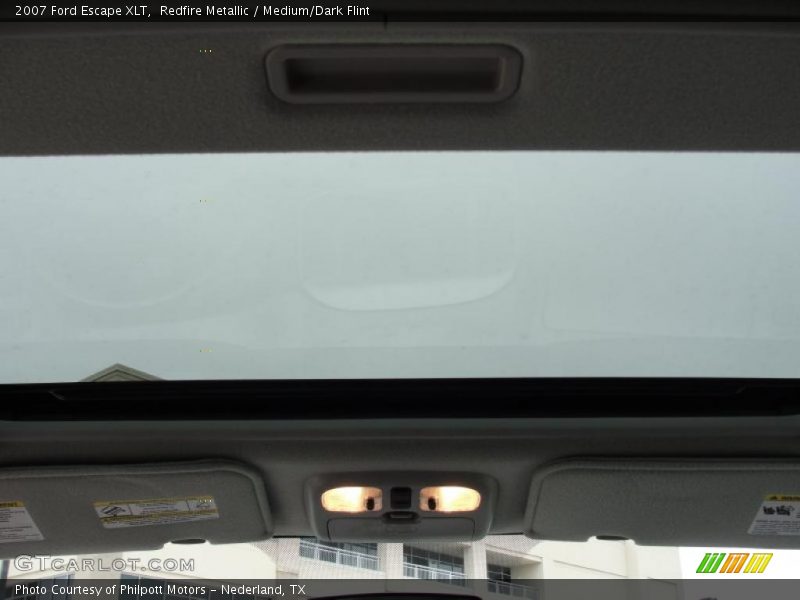 Redfire Metallic / Medium/Dark Flint 2007 Ford Escape XLT