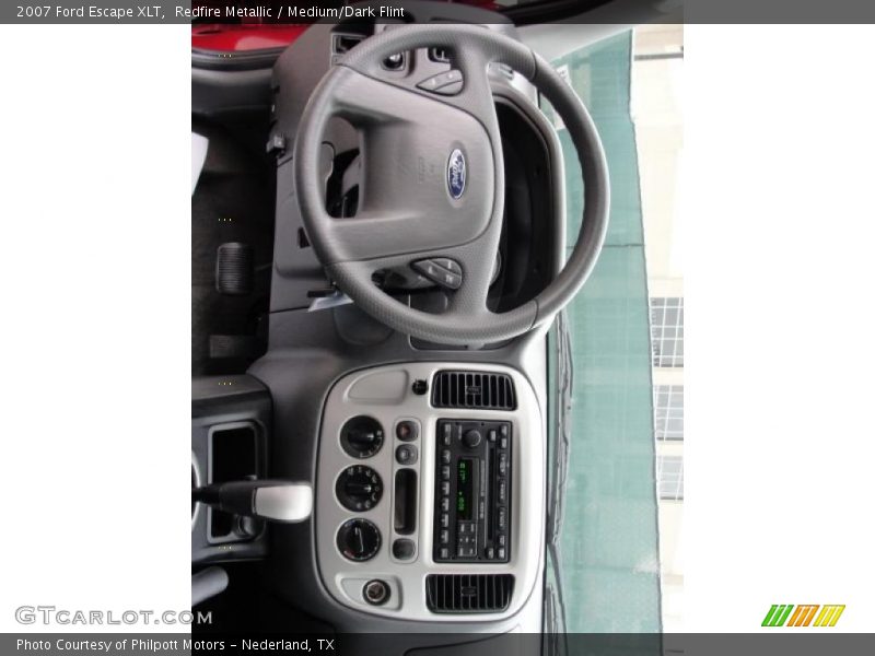 Redfire Metallic / Medium/Dark Flint 2007 Ford Escape XLT