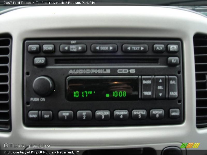 Redfire Metallic / Medium/Dark Flint 2007 Ford Escape XLT