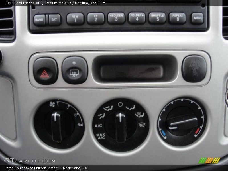 Redfire Metallic / Medium/Dark Flint 2007 Ford Escape XLT