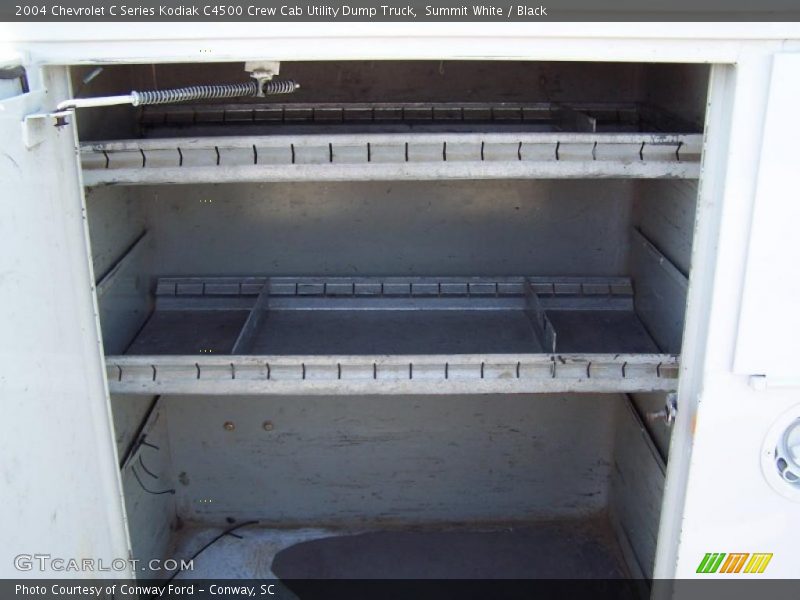 Summit White / Black 2004 Chevrolet C Series Kodiak C4500 Crew Cab Utility Dump Truck