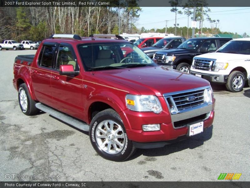Red Fire / Camel 2007 Ford Explorer Sport Trac Limited