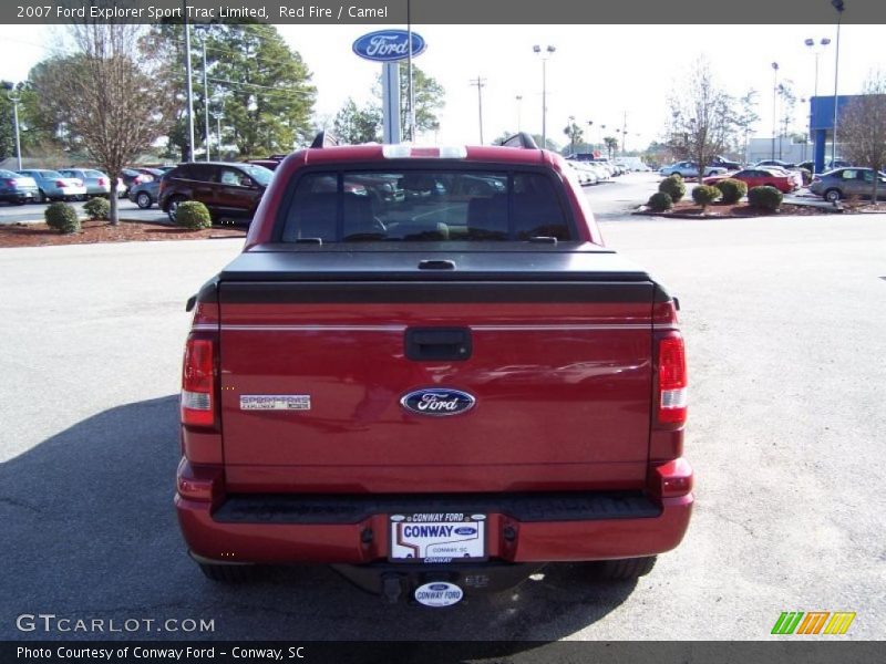 Red Fire / Camel 2007 Ford Explorer Sport Trac Limited