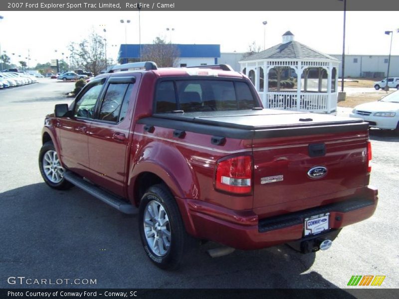 Red Fire / Camel 2007 Ford Explorer Sport Trac Limited