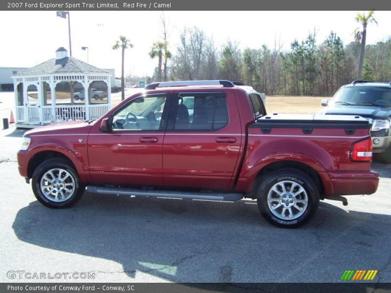 Red Fire / Camel 2007 Ford Explorer Sport Trac Limited
