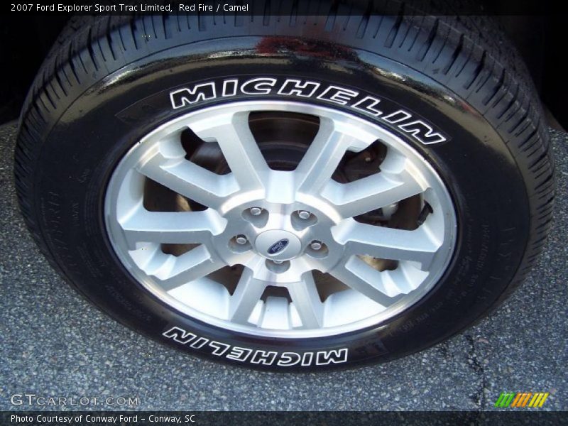 Red Fire / Camel 2007 Ford Explorer Sport Trac Limited