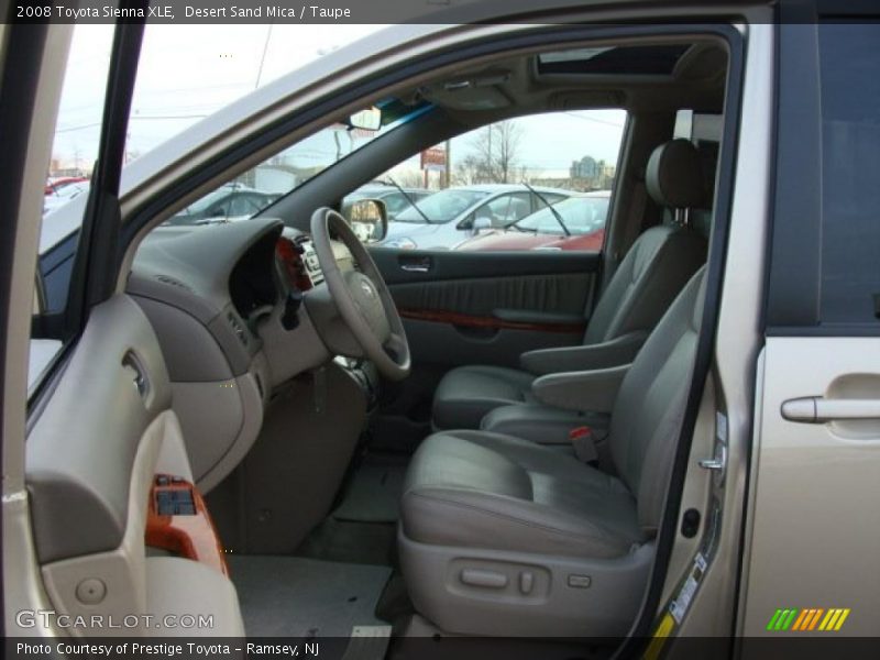 Desert Sand Mica / Taupe 2008 Toyota Sienna XLE