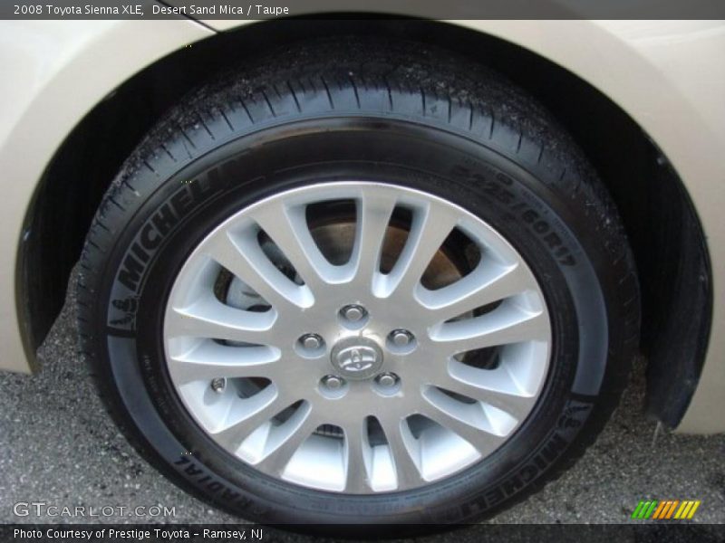 Desert Sand Mica / Taupe 2008 Toyota Sienna XLE