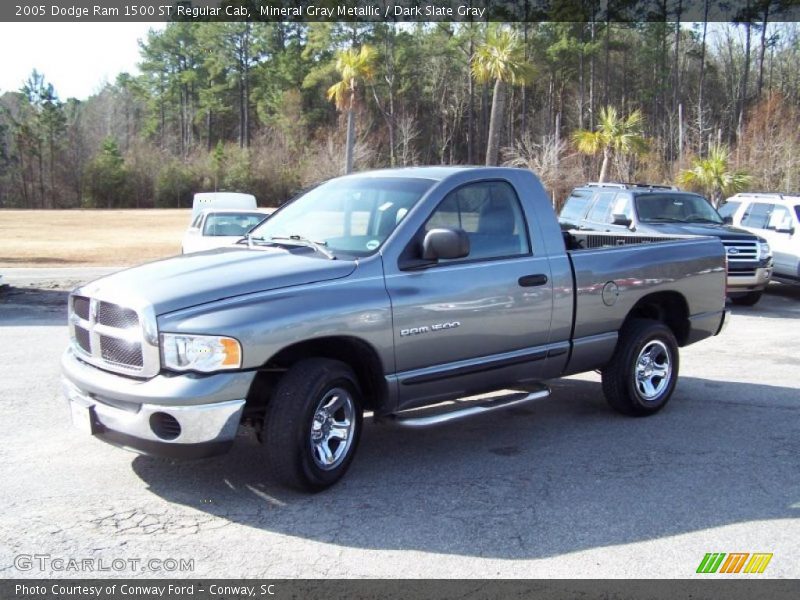 Mineral Gray Metallic / Dark Slate Gray 2005 Dodge Ram 1500 ST Regular Cab