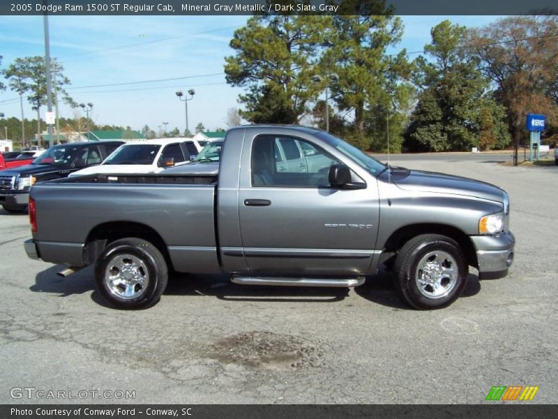 Mineral Gray Metallic / Dark Slate Gray 2005 Dodge Ram 1500 ST Regular Cab