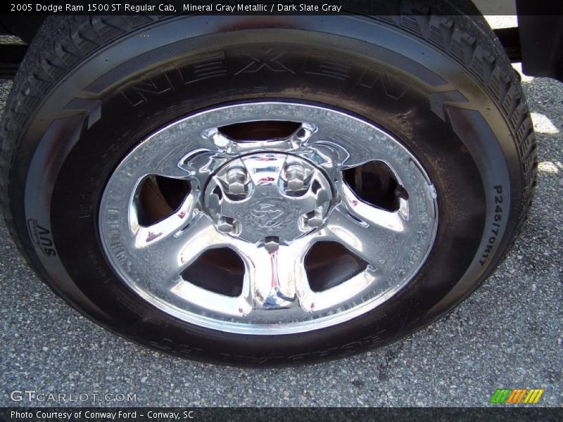 Mineral Gray Metallic / Dark Slate Gray 2005 Dodge Ram 1500 ST Regular Cab