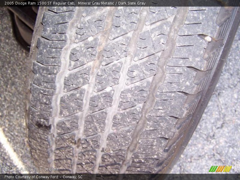 Mineral Gray Metallic / Dark Slate Gray 2005 Dodge Ram 1500 ST Regular Cab