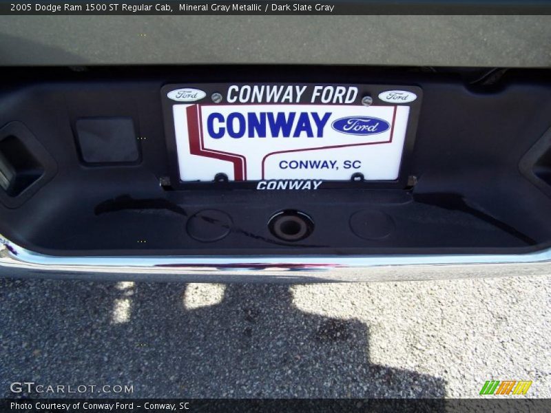 Mineral Gray Metallic / Dark Slate Gray 2005 Dodge Ram 1500 ST Regular Cab