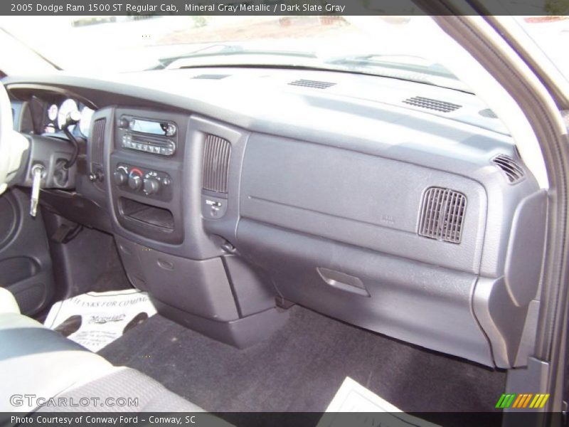Mineral Gray Metallic / Dark Slate Gray 2005 Dodge Ram 1500 ST Regular Cab