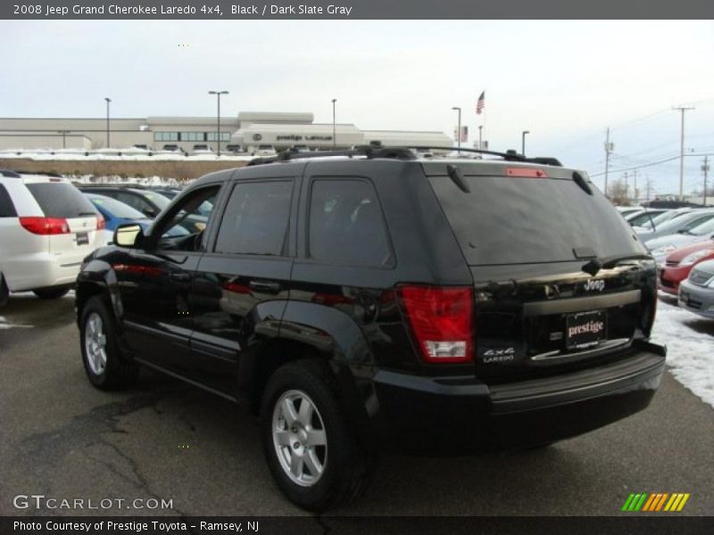 Black / Dark Slate Gray 2008 Jeep Grand Cherokee Laredo 4x4