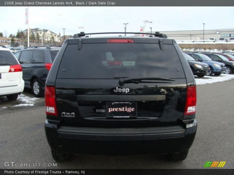 Black / Dark Slate Gray 2008 Jeep Grand Cherokee Laredo 4x4