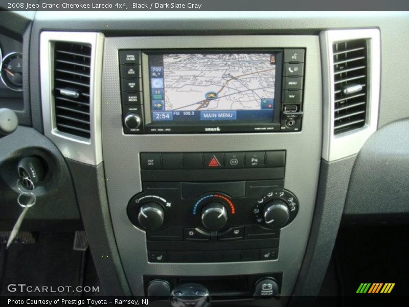 Black / Dark Slate Gray 2008 Jeep Grand Cherokee Laredo 4x4