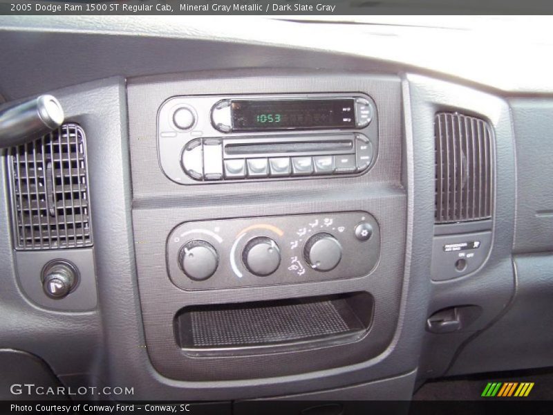 Mineral Gray Metallic / Dark Slate Gray 2005 Dodge Ram 1500 ST Regular Cab