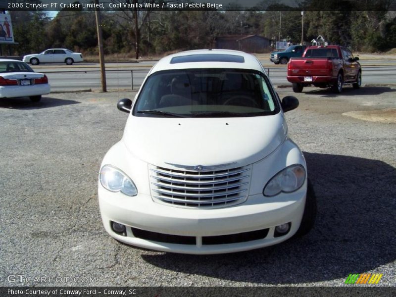 Cool Vanilla White / Pastel Pebble Beige 2006 Chrysler PT Cruiser Limited