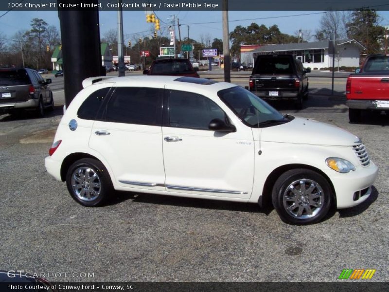 Cool Vanilla White / Pastel Pebble Beige 2006 Chrysler PT Cruiser Limited