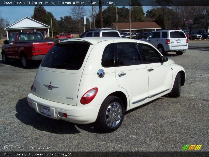 Cool Vanilla White / Pastel Pebble Beige 2006 Chrysler PT Cruiser Limited