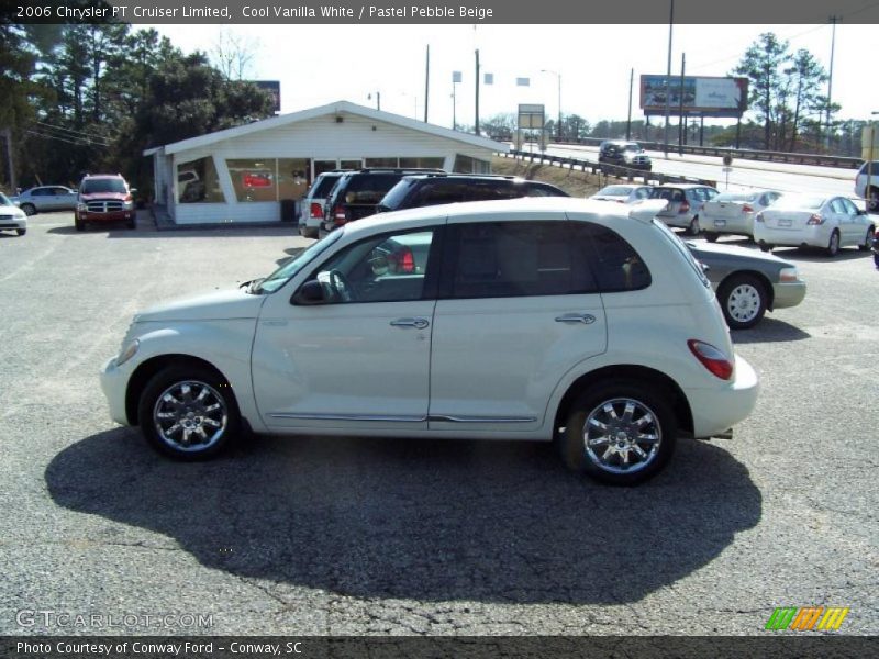 Cool Vanilla White / Pastel Pebble Beige 2006 Chrysler PT Cruiser Limited