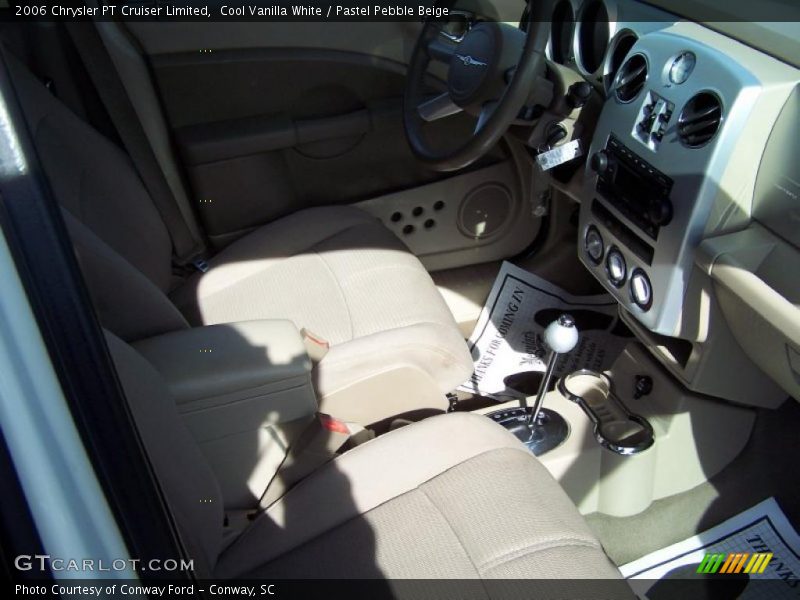 Cool Vanilla White / Pastel Pebble Beige 2006 Chrysler PT Cruiser Limited