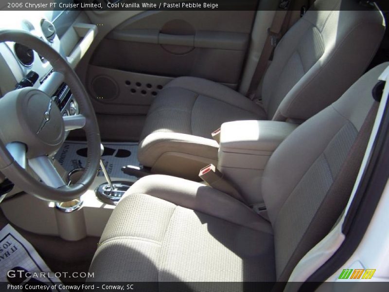 Cool Vanilla White / Pastel Pebble Beige 2006 Chrysler PT Cruiser Limited