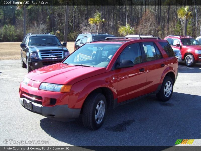Red / Gray 2003 Saturn VUE
