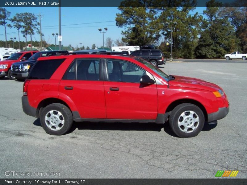 Red / Gray 2003 Saturn VUE