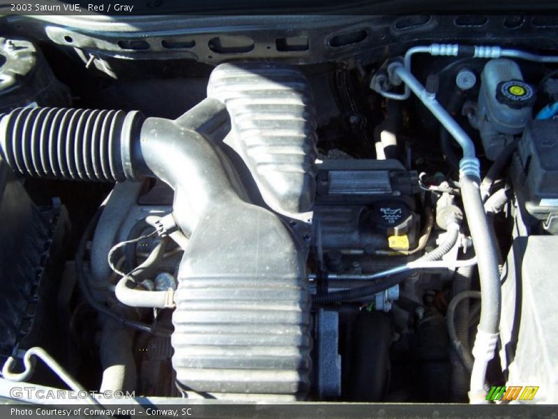 Red / Gray 2003 Saturn VUE