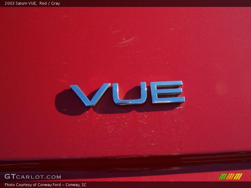 Red / Gray 2003 Saturn VUE