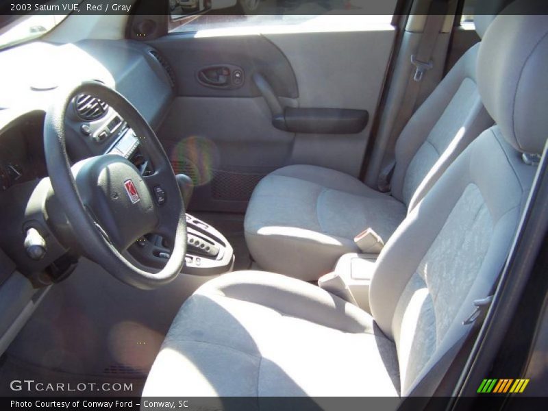 Red / Gray 2003 Saturn VUE