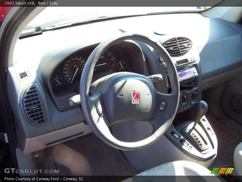 Red / Gray 2003 Saturn VUE