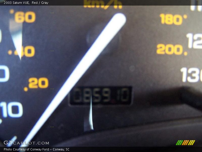 Red / Gray 2003 Saturn VUE