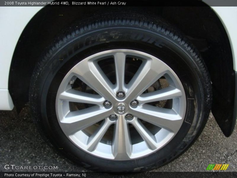  2008 Highlander Hybrid 4WD Wheel
