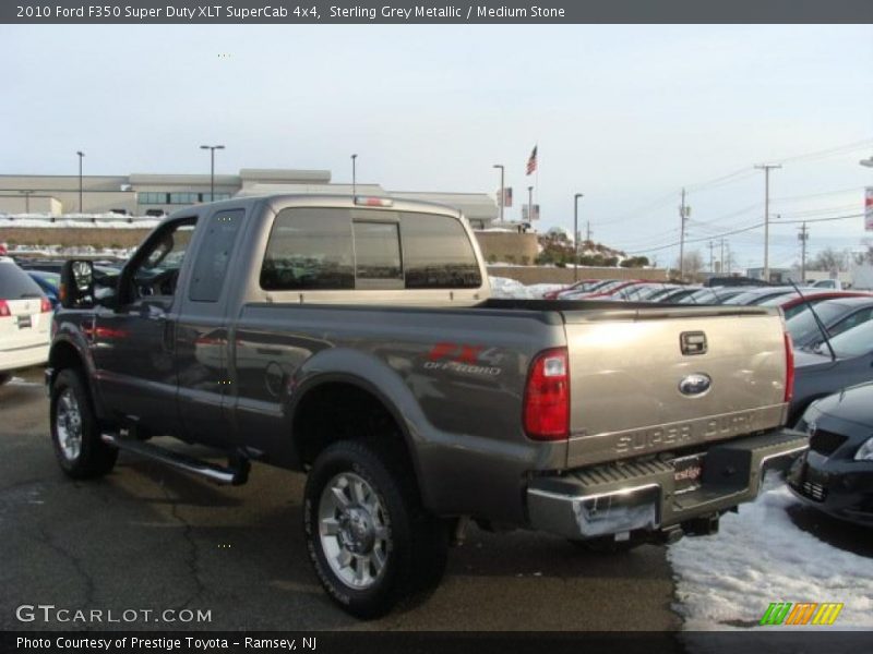 Sterling Grey Metallic / Medium Stone 2010 Ford F350 Super Duty XLT SuperCab 4x4