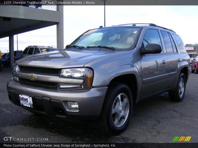 Graystone Metallic / Ebony 2005 Chevrolet TrailBlazer LT 4x4