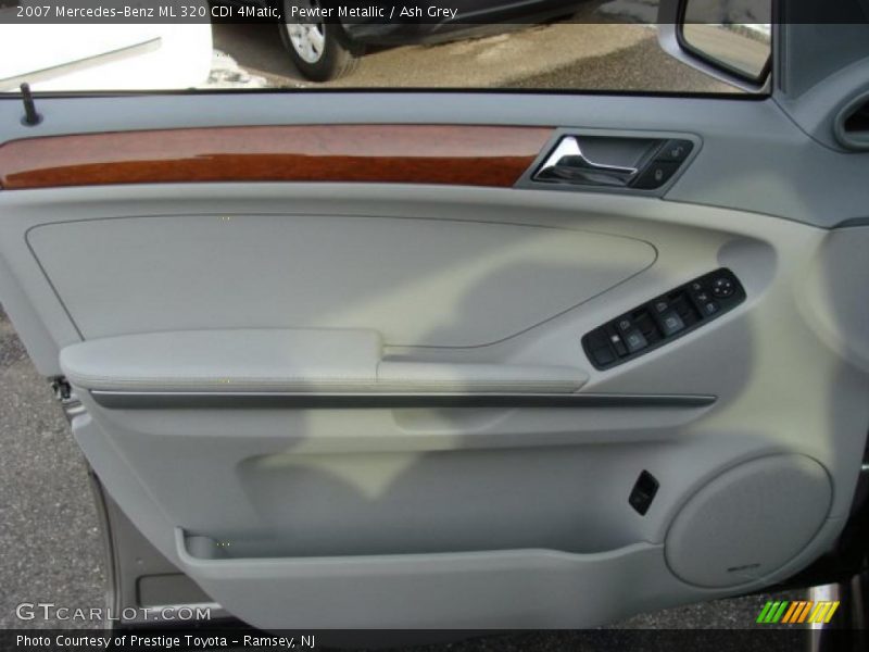 Pewter Metallic / Ash Grey 2007 Mercedes-Benz ML 320 CDI 4Matic